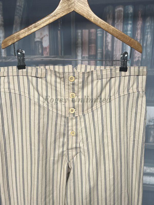 Special Order. Bespoke custom made Vintage style Yoke front Boxer Shorts - Image 3