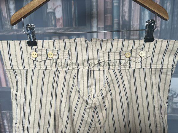 Special Order. Bespoke custom made Vintage style Yoke front Boxer Shorts - Image 7