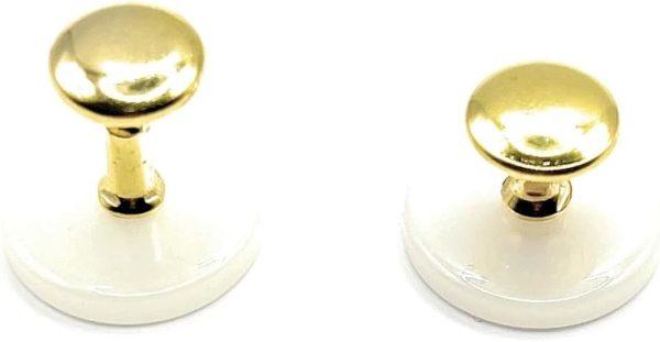 Front and Back Collar Studs for Collarband Detachable collar Tunic Shirts (One Pair) - Image 4