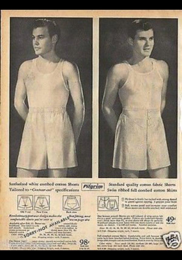Special Order. Bespoke custom made Vintage style Yoke front Boxer Shorts - Image 11