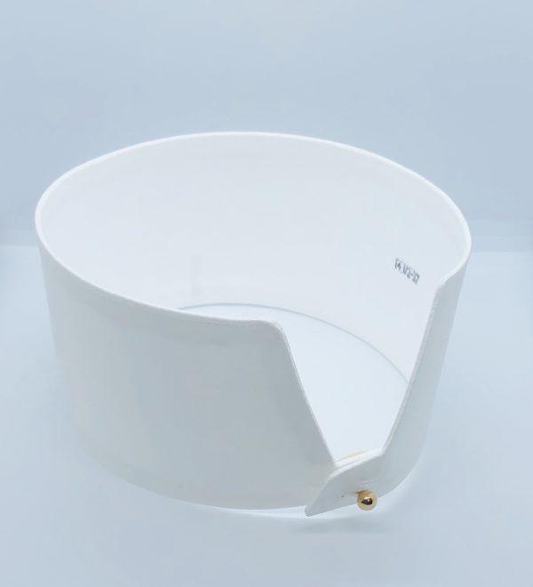 HIGH Imperial Stiff Detachable Shirt Collar 2 1/2" High for your Collarband shirt - Image 2