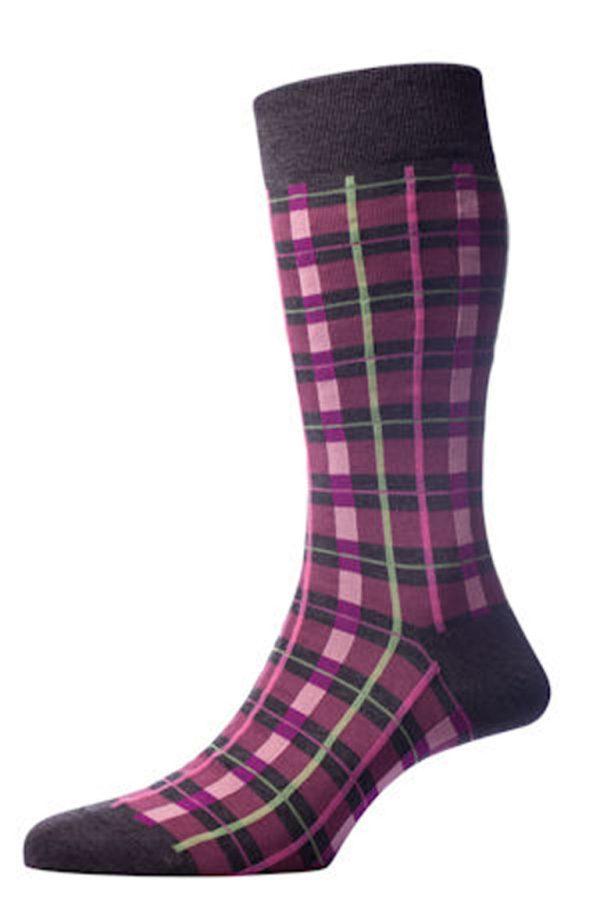 Pantherella CITY IMPERIAL 50% Cotton Lisle 50% Nylon Sock - Image 2