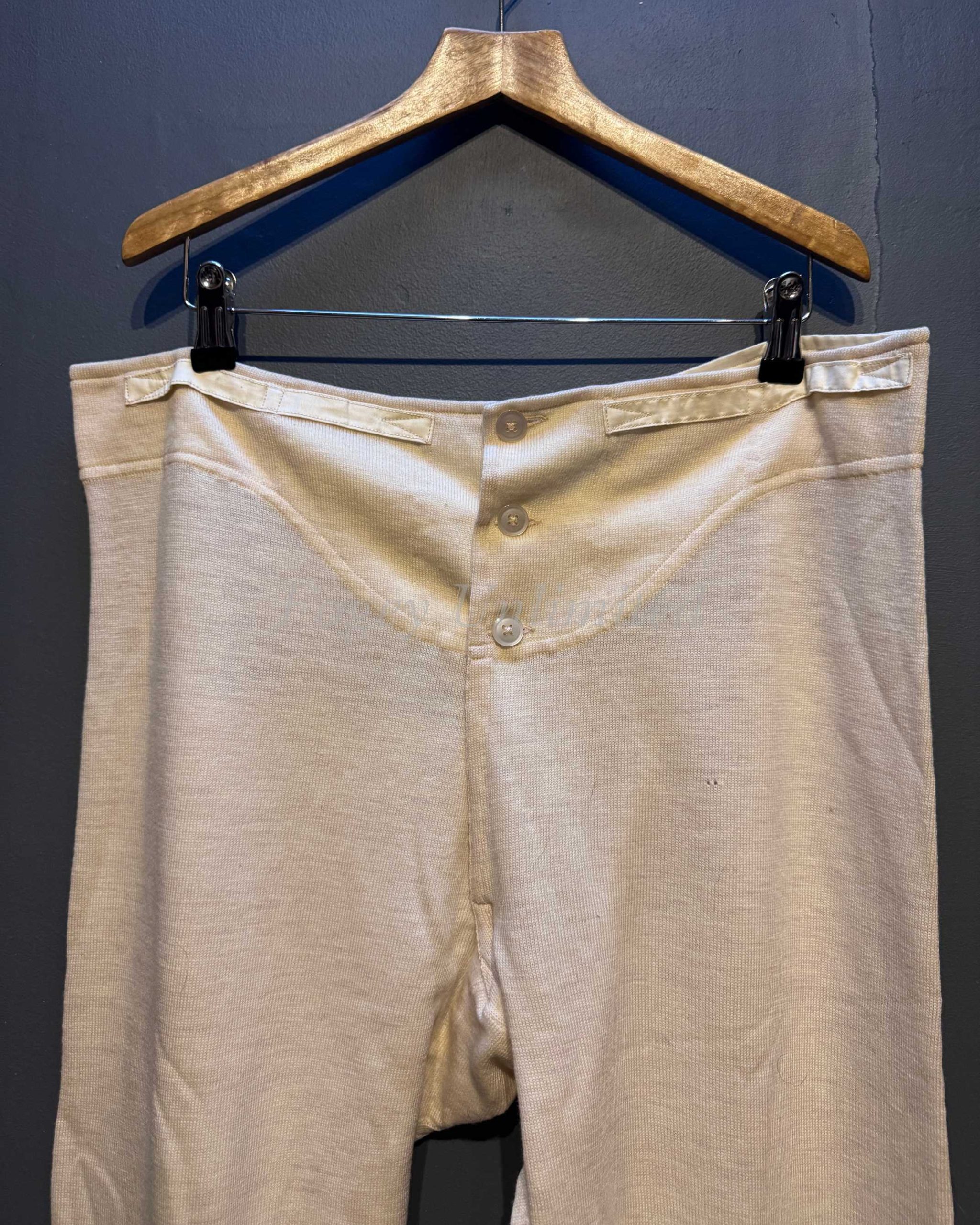 Traditional Long Johns with Yoke/button front and Brace Tapes - Fogey ...