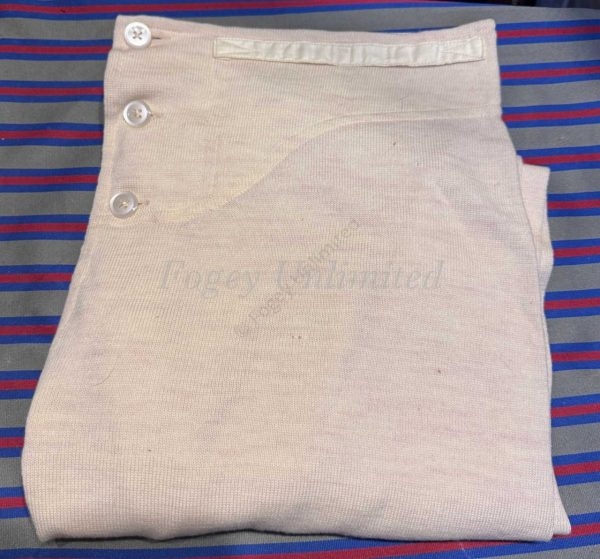 Traditional Long Johns with Yoke/button front and Brace Tapes - Image 12