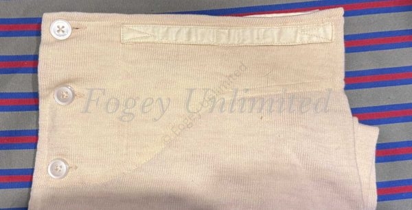 Traditional Long Johns with Yoke/button front and Brace Tapes - Image 13