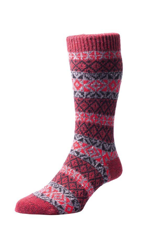 The RUTLAND Fairisle Sock with wonderful pattern - Image 2