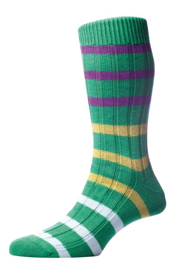 The Bewdley Sock with Graded stripe - Image 4
