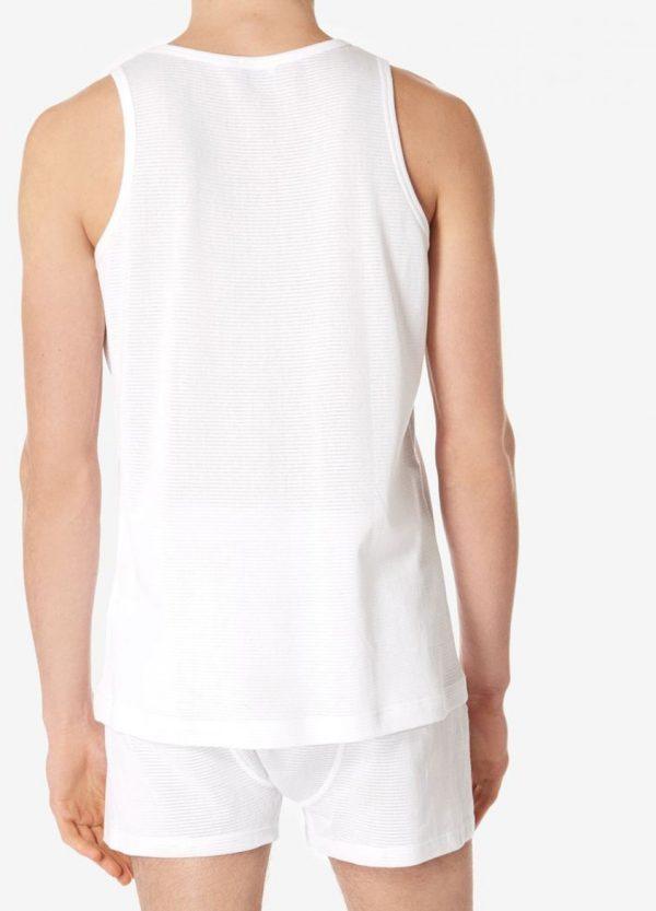Sunspel Cellular Cotton Vest/Singlet - Image 2
