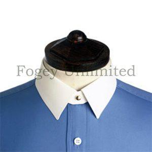 Burlington Stiff Detachable Starched Collar to attach to your shirt