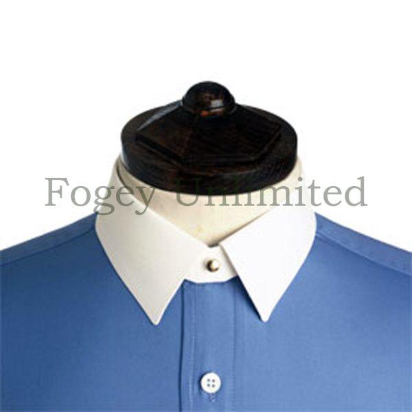 Burlington Stiff Detachable Starched Collar to attach to your shirt