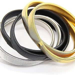 Traditional Metal  Armbands/Sleeve Garters for your shirt sleeves 4 Colours