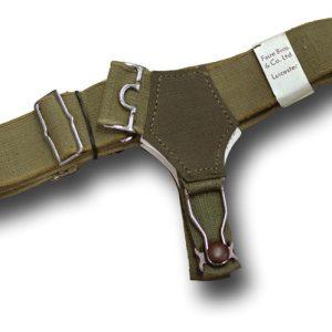 Vintage British Army Officers Sock Suspenders/Garters New. Dated 1946