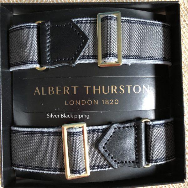 Albert Thurston Adjustable Elastic ARMBANDS /Garters for your shirt sleeves. Colour options available - Image 3
