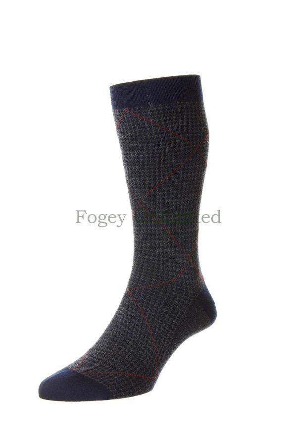 Pantherella Bedford - Luxury Escorial Wool Socks - Merino Wool Men's socks