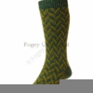Scott Nichol- Hambledon - Alternative Herringbone - Wool Men's Sock