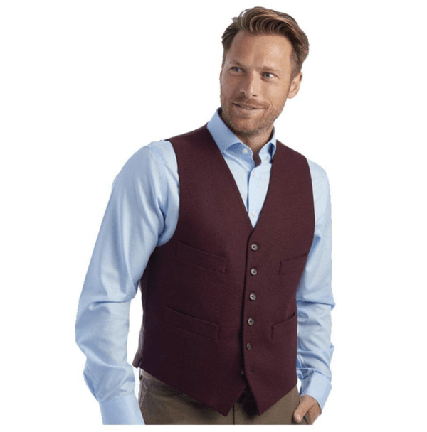 Traditional Wool Ross Waistcoats/Vests from Gurteen - Image 8