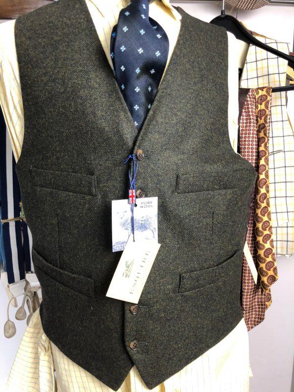 Traditional Wool Ross Waistcoats/Vests from Gurteen - Image 6