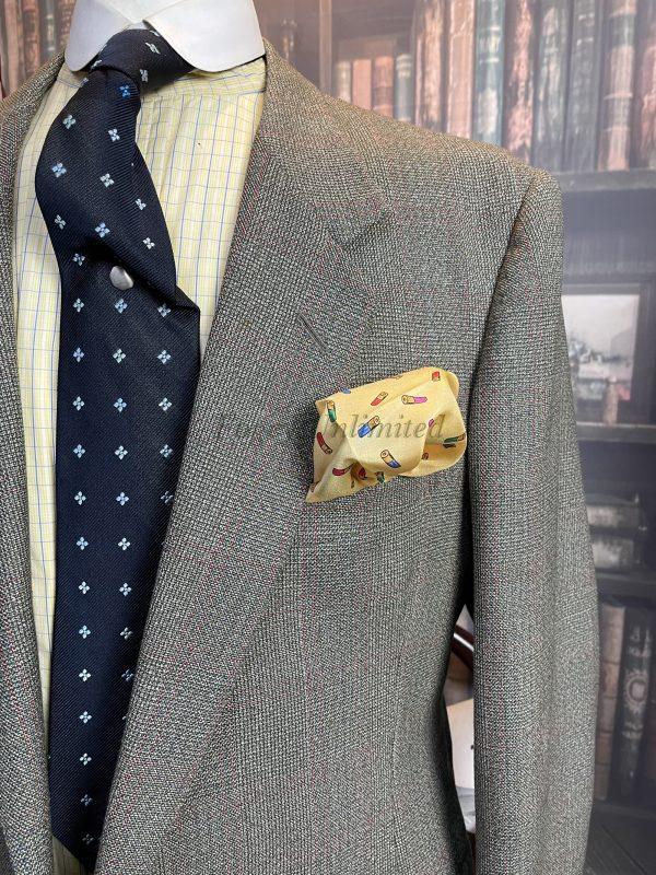 Traditional Silk Gentlemans Handkerchief/Pocket Square - Image 11