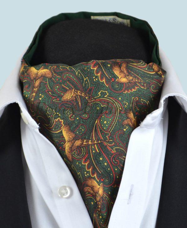 Silk Gentlemans Cravat/Scarf/Ascot. Made in England - Image 10