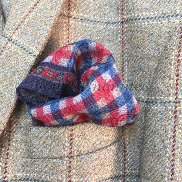 Gentlemans Pure Lambswool Handkerchief/Pocket Square