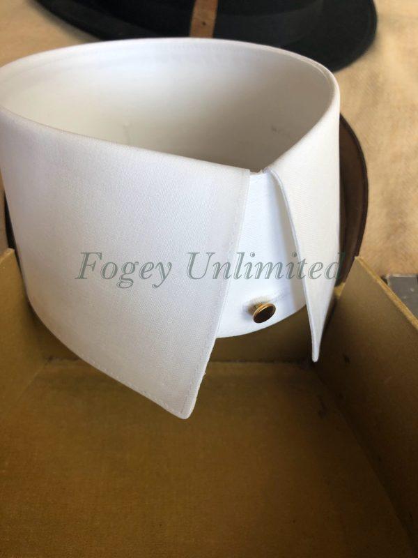 Wellington Edwardian Style Starched Stiff Detachable Shirt Collar Exclusive To Fogey Unlimited - Image 10