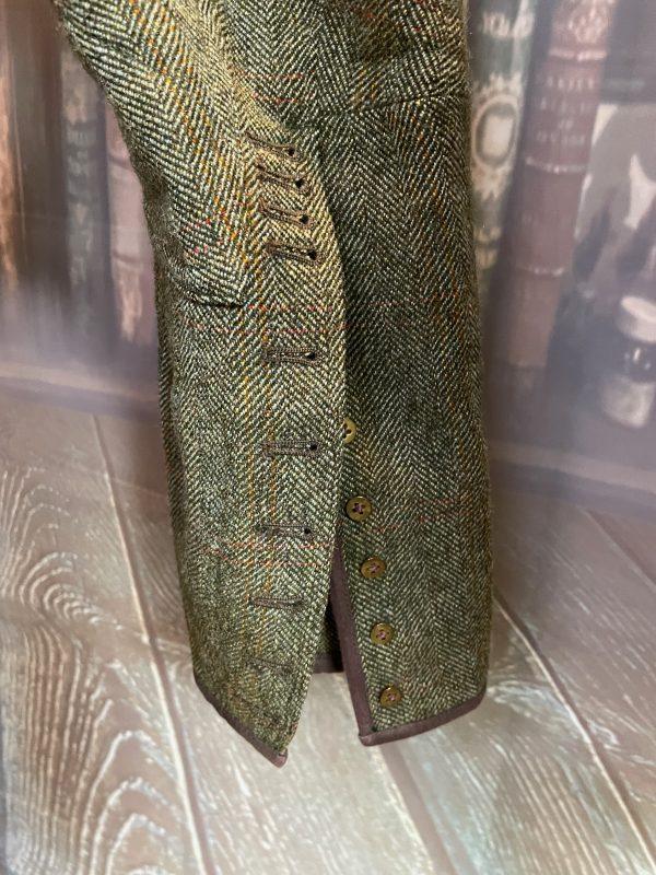 Vintage Unusual Heavy Tweed Breeches Jodhpurs. 30"/76cm waist (Ref: TweedB) - Image 6