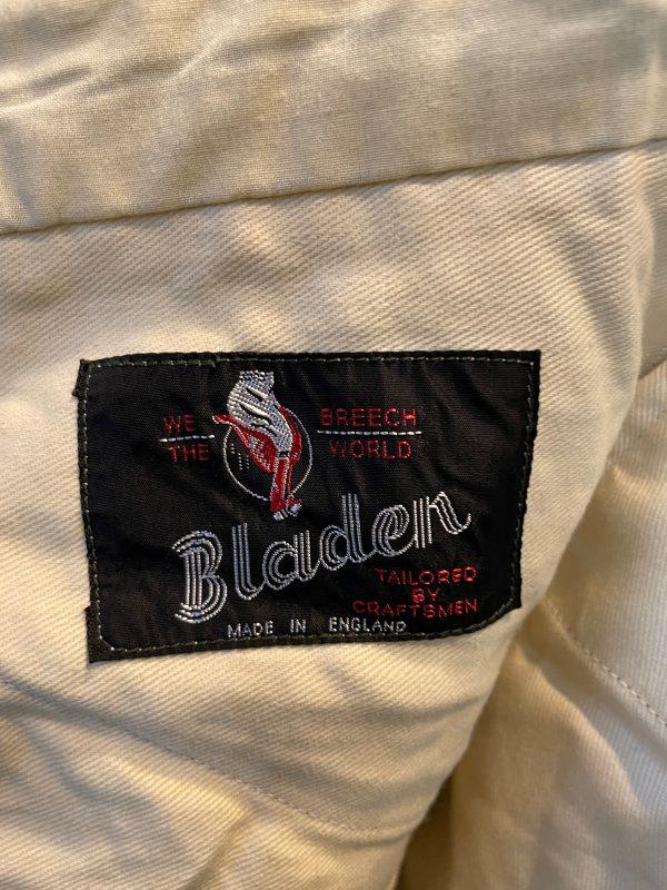 Vintage Unusual Heavy Tweed Breeches Jodhpurs. 30"/76cm waist (Ref: TweedB) - Image 9