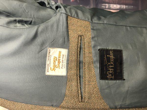 Fantastic Herringbone Tweed Hacking Jacket by L&H Douglas 46" /117cm Chest (LHD46) - Image 3