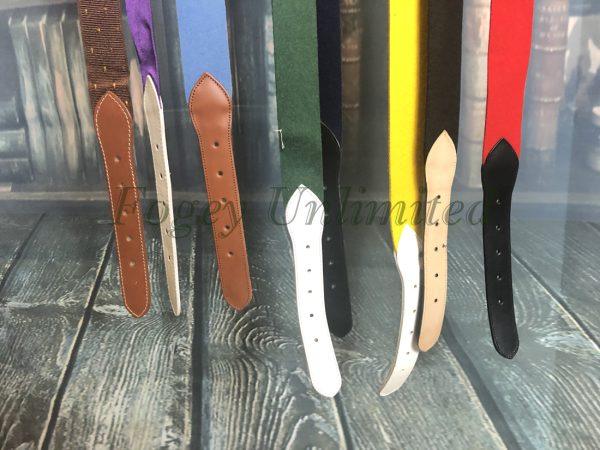 Albert Thurston Boxcloth Belts. A modern twist on Traditional belts/ Brass and Leather fittings - Image 5