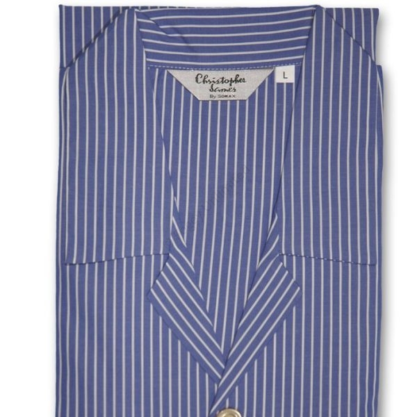 Somax Traditional style Open front button up Long Nightshirt Riviera (CJT58) - Image 7