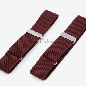 Traditional Elastic Sock garters/Sock holders. by Boston Single strap style