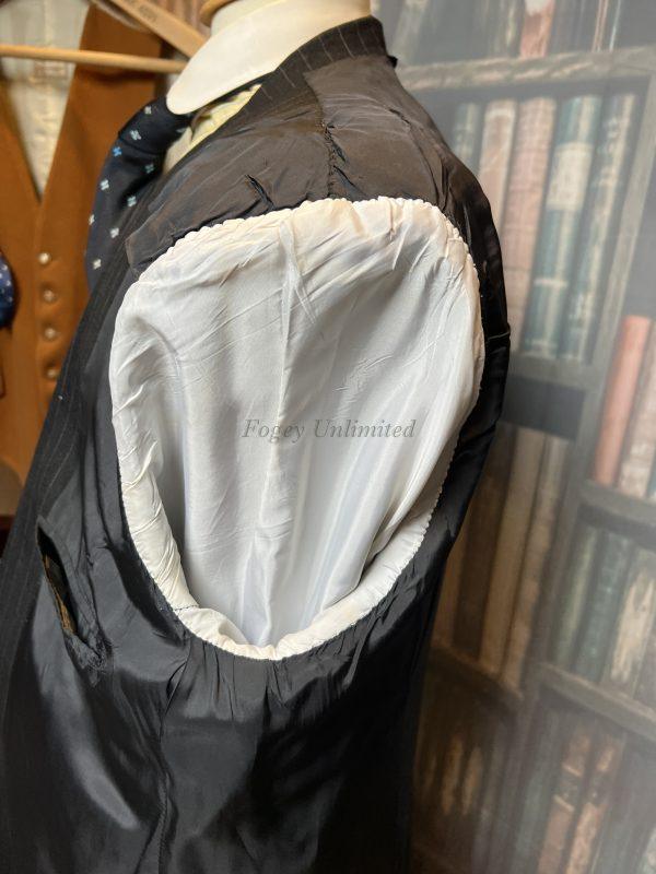 Vintage 2 Piece Thresher & Glenny Pinstripe Suit. 44CL/37W/32Leg(Ref: THGD) - Image 6