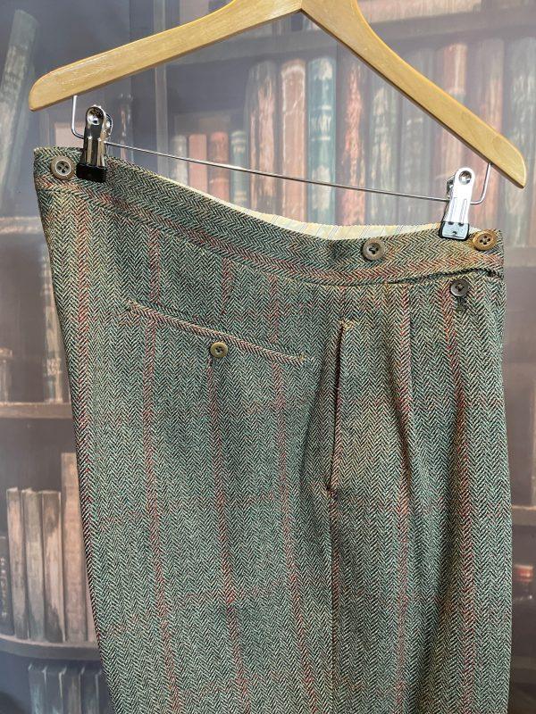 Vintage 1959 Bespoke Super Heavyweight Green Tweed Suit 38Chest /35Waist. (Cole) - Image 19