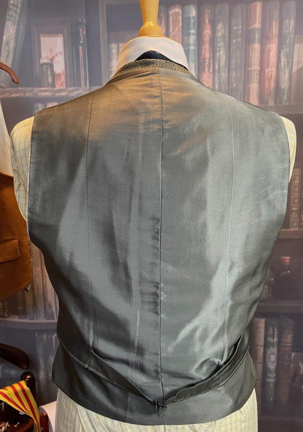 Vintage 1959 Bespoke Super Heavyweight Green Tweed Suit 38Chest /35Waist. (Cole) - Image 9