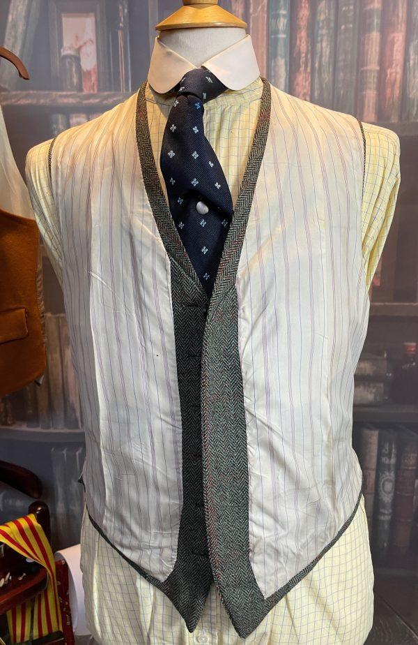 Vintage 1959 Bespoke Super Heavyweight Green Tweed Suit 38Chest /35Waist. (Cole) - Image 7