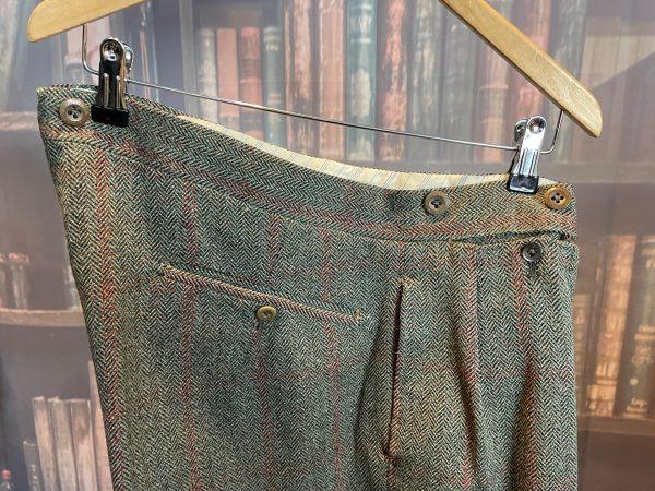 Vintage 1959 Bespoke Super Heavyweight Green Tweed Suit 38Chest /35Waist. (Cole) - Image 12