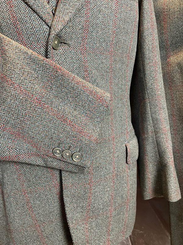Vintage 1959 Bespoke Super Heavyweight Green Tweed Suit 38Chest /35Waist. (Cole) - Image 17