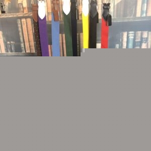 Albert Thurston Boxcloth Belts. A modern twist on Traditional belts/ Brass and Leather fittings
