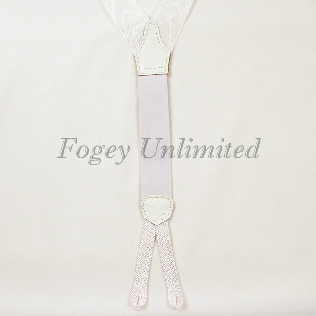 Albert Thurston Moire Barathea Formal Braces/Suspenders. As worn by James  Bond !! - Fogey Unlimited