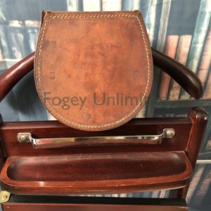 Vintage Leather Stiff Collar storage box for your detachable collars RefHSJ21