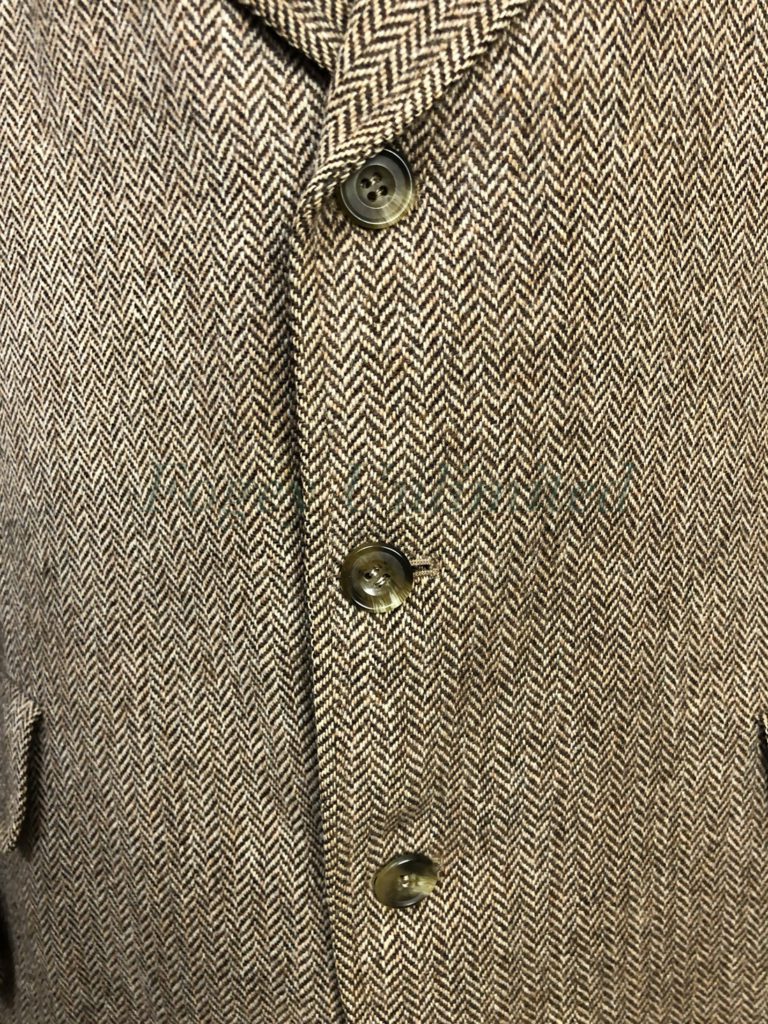 Vintage Burberry Tweed Hacking Jacket 42