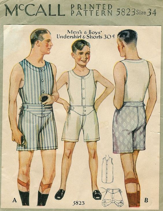 The Joy of Receiving some New Vintage pattern Bespoke Boxer Shorts