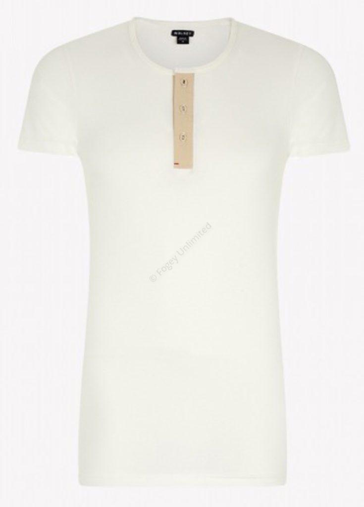 The Wolsey Vintage style Button Front Undershirt SHORT or LONG  Sleeve