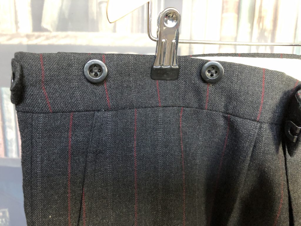 Vintage BESPOKE Heavyweight Charcoal pinstripe 3 piece Suit The Highest ...