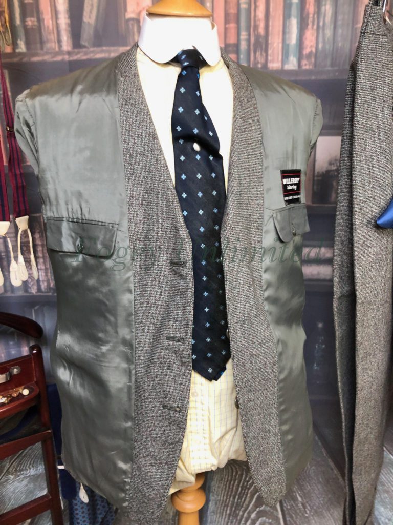 Vintage 2 Piece Willerby Heavyweight Tweed Suit 42Chest/34Waist/33Leg ...
