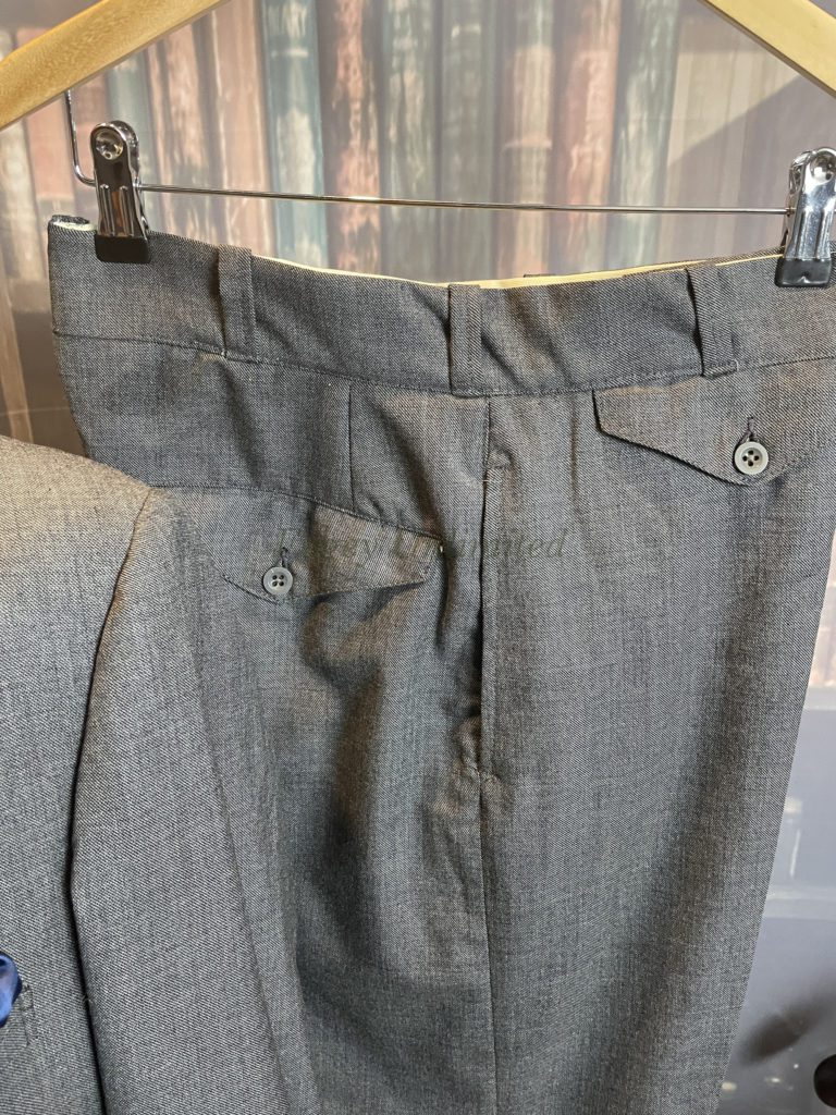 Vintage 3 Piece Grey Suit 38-40C/34W (RefPK3WC) - Fogey Unlimited