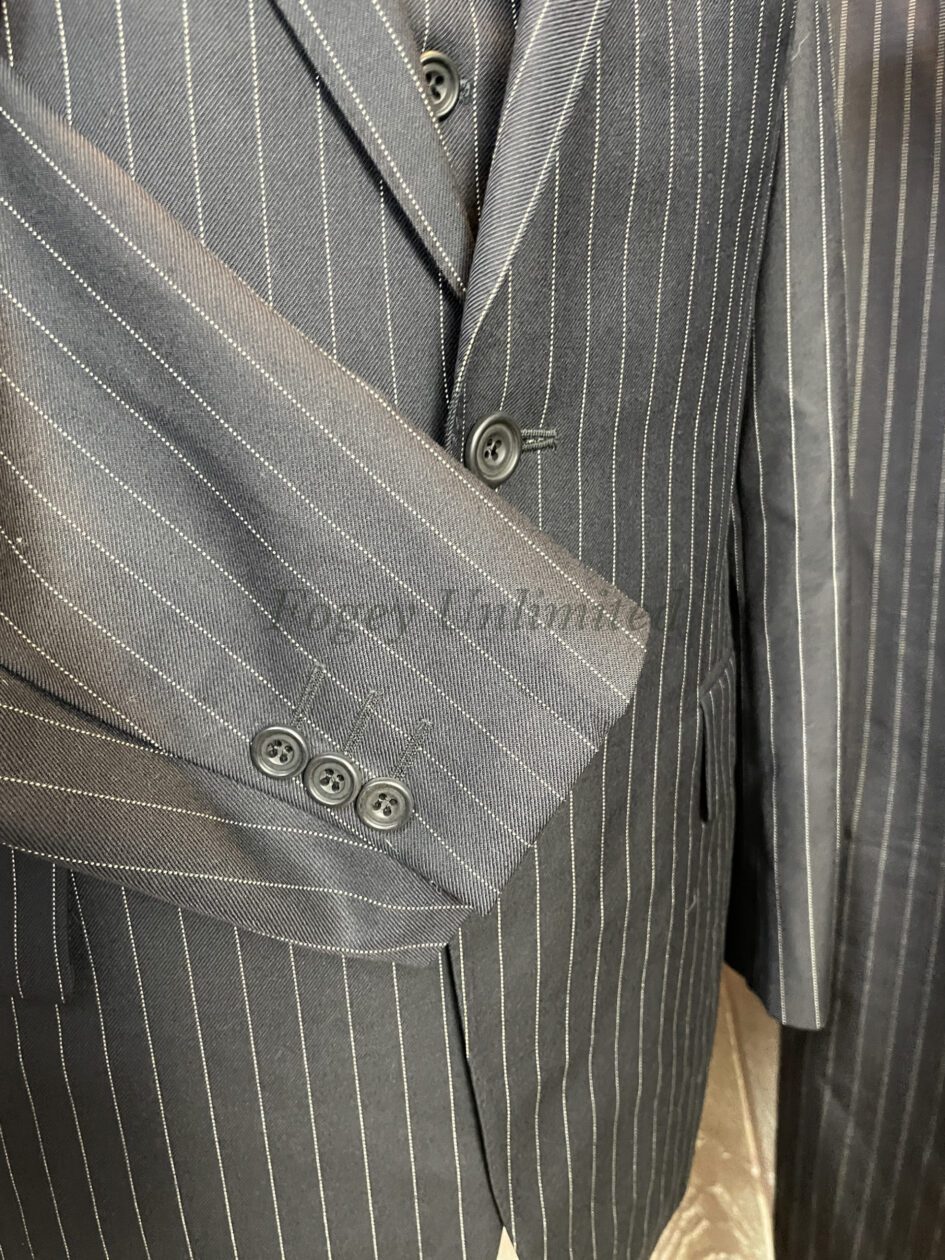 Gieves & Hawkes 3 Piece Pinstripe Suit 40C/34W/31L (Ref:GHPK22) - Fogey ...
