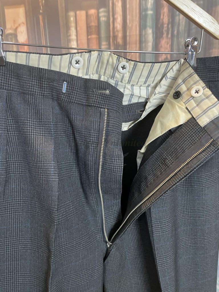 Vintage BESPOKE Weatherill Heavyweight 3 piece Suit POW Check 46C/36W ...