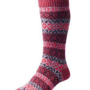 The RUTLAND Fairisle Sock with wonderful pattern