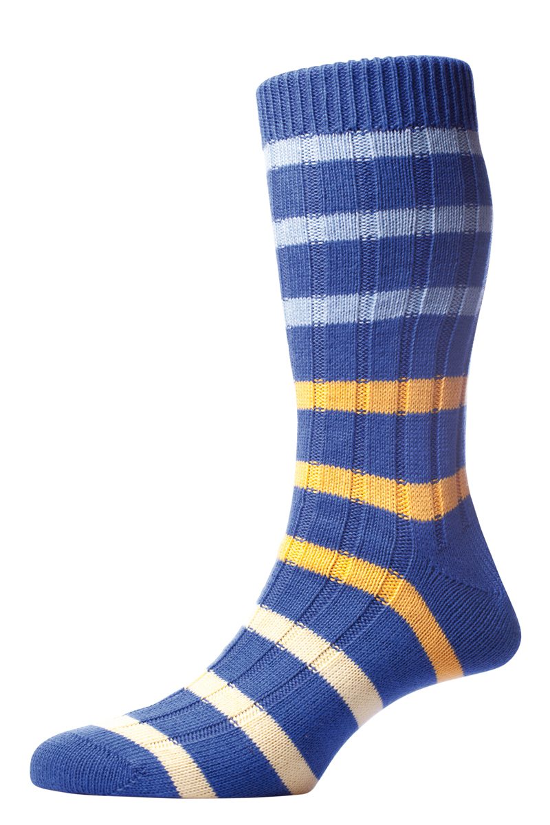 The Bewdley Sock with Graded stripe